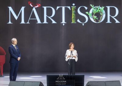 Președinta Republicii Moldova - Maia Sandu, Ministrul Culturii - Sergiu Prodan